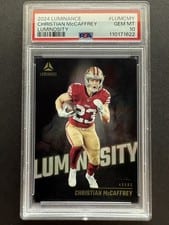 2024 Panini Luminance Luminosity Christian McCaffrey #LUM-CMY card