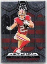 2024 Panini Mosaic Christian McCaffrey #256 card