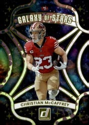 2025 Donruss Galaxy of Stars Christian McCaffrey #9 card