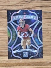 2025 Panini Donruss Galaxy of Stars Christian McCaffrey #9 card