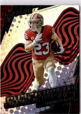 2025 Panini Revolution Shock Wave Christian McCaffrey #6 card