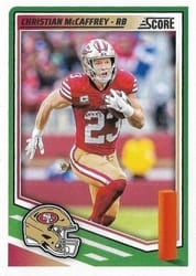 2025 Score Base Set Christian McCaffrey #238 card