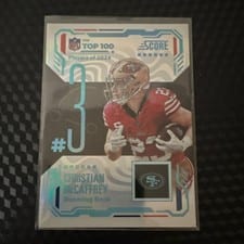 2025 Score Top 100 Christian McCaffrey #3 card