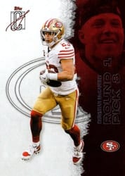 2025 Topps Signature Class Base Set Christian McCaffrey #49 card
