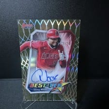 2025 Bowman's Best Best Tek Autographs Christian Moore #BTA-CM card