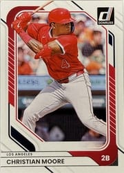 2026 Donruss Base Set Christian Moore #62 card