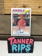 2026 Topps Heritage Real One Autographs Christian Moore #ROA-CMO card