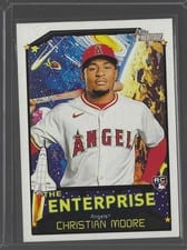 2026 Topps Heritage The Enterprise Christian Moore #TE-CMO card