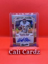 2022 Panini Classics History Makers Autographs Christian Okoye #HMA-CO card