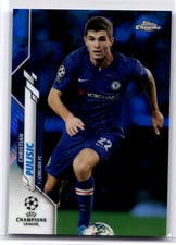 2019 Topps Chrome UEFA Champions League Christian Pulisic #47 card