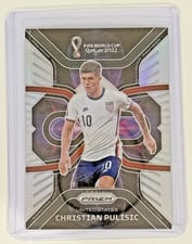 2022 Panini Prizm World Cup Phenomenon Christian Pulisic Silver #27 card