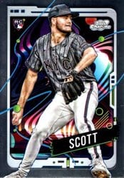 2024 Topps Cosmic Chrome Base Set Christian Scott #146 card