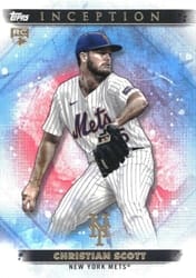 2024 Topps Inception Base Set Christian Scott #91 card