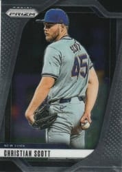 2025 Panini Prizm Base Set Christian Scott #92 card