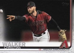 2019 Topps Update Base Set Christian Walker #US18 card