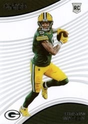 2022 Panini Chronicles Clear Vision Rookies Christian Watson #CVR-6 card