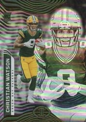 2022 Panini Illusions Base Set Christian Watson #35 card