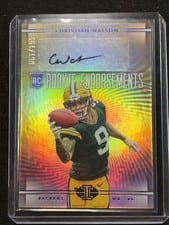 2022 Panini Illusions Rookie Endorsements Christian Watson #RE-CW card