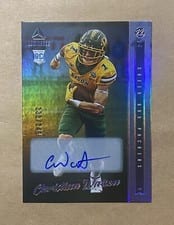 2022 Panini Luminance Autographs Christian Watson #118 card