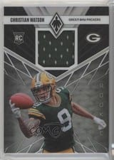 2022 Panini Phoenix Rookie Memorabilia Christian Watson #RME-18 card