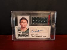 2022 Panini Rookies & Stars Freshman Orientation Christian Watson #FO-CW card