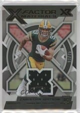 2022 Panini XR X Factor Materials Christian Watson #XFM-CW card