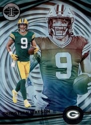 2023 Panini Illusions Base Set Christian Watson #40 card
