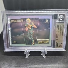 2024 Panini Luminance Animation Christian Watson #ANI-CWN card