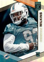 2019 Donruss Elite Base Set Christian Wilkins #179 card