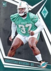 2019 Panini Phoenix Base Set Christian Wilkins #161 card