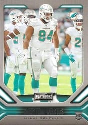 2019 Panini Playbook Base Set Christian Wilkins #157 card