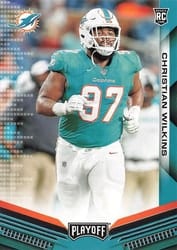 2019 Panini Playoff Base Set Christian Wilkins #257 card