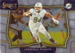 2022 Panini Select Base Set Christian Wilkins #421 card