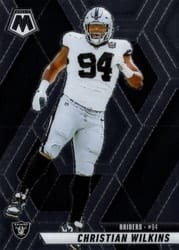 2025 Panini Mosaic Base Set Christian Wilkins #170 card