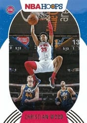 2020-21 Hoops Winter Base Set Christian Wood #25 card