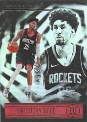 2020-21 Panini Illusions Base Set Christian Wood #122 card