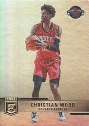 2021-22 Donruss Elite Base Set Christian Wood #36 card