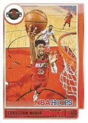 2021-22 Hoops Winter Base Set Christian Wood #134 card