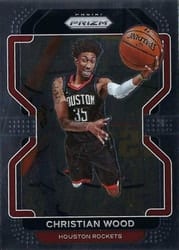 2021-22 Panini Prizm Base Set Christian Wood #112 card
