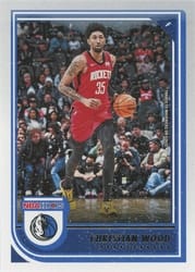 2022-23 Hoops Winter Base Set Christian Wood #128 card