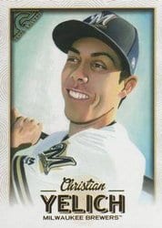 2018 Topps Gallery Base Set Christian Yelich #5 card