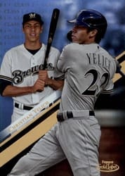 2019 Topps Gold Label Base Set Christian Yelich #37 card