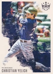 2020 Panini Diamond Kings Base Set Christian Yelich #83 card
