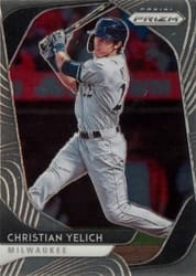 2020 Panini Prizm Base Set Christian Yelich #131 card