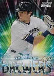 2020 Stadium Club Chrome Beam Team Christian Yelich #BT-4 card