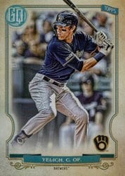 2020 Topps Gypsy Queen Base Set Christian Yelich #25 card