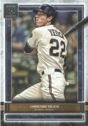 2020 Topps Museum Collection Base Set Christian Yelich #42 card