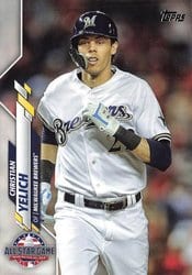 2020 Topps Update Base Set Christian Yelich #U-269 card