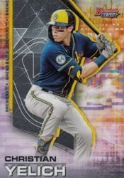 2021 Bowman's Best Base Set Christian Yelich #73 card