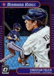 2021 Donruss Optic Base Set Christian Yelich #24 card